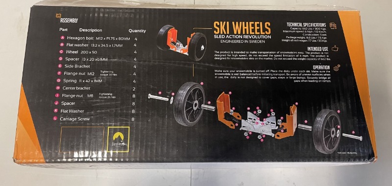 SKI WHEELS