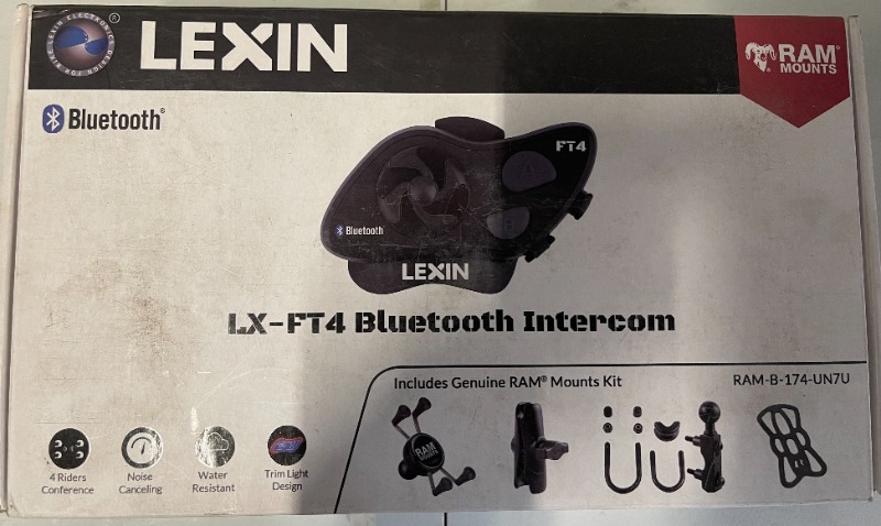 LX-FT4 BLUETOOTH INTERCOM