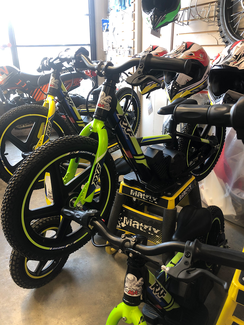 Vélo pour enfants 12 pouces jaune - KIDS RACING