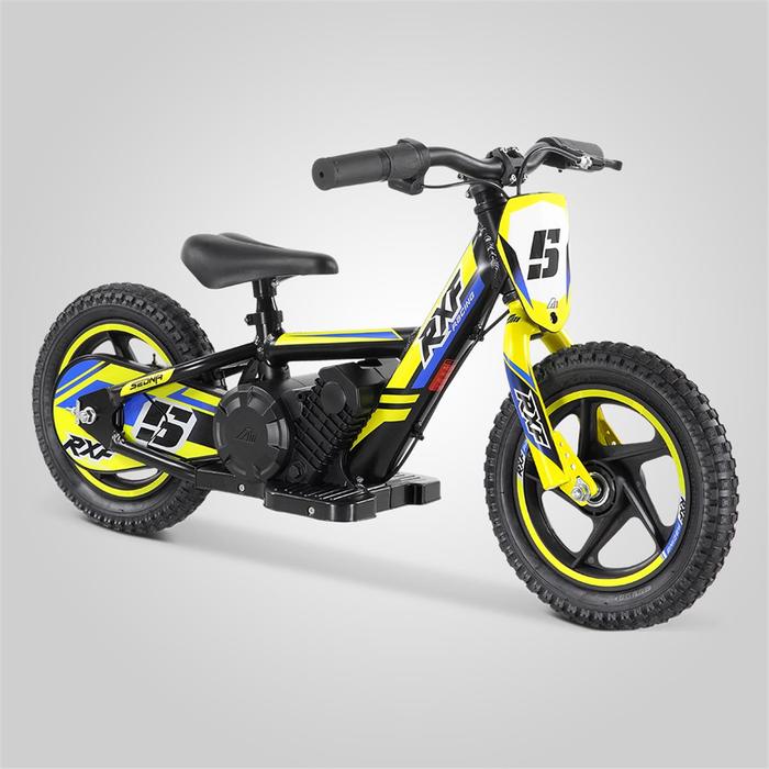 Vélo électrique pour enfant 12 pouce de roue (jaune)